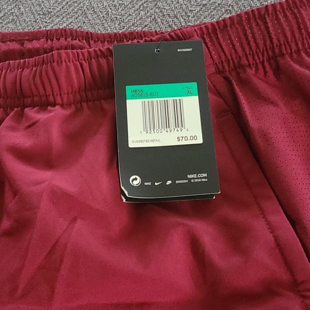 Men xlarge nike nwt shorts